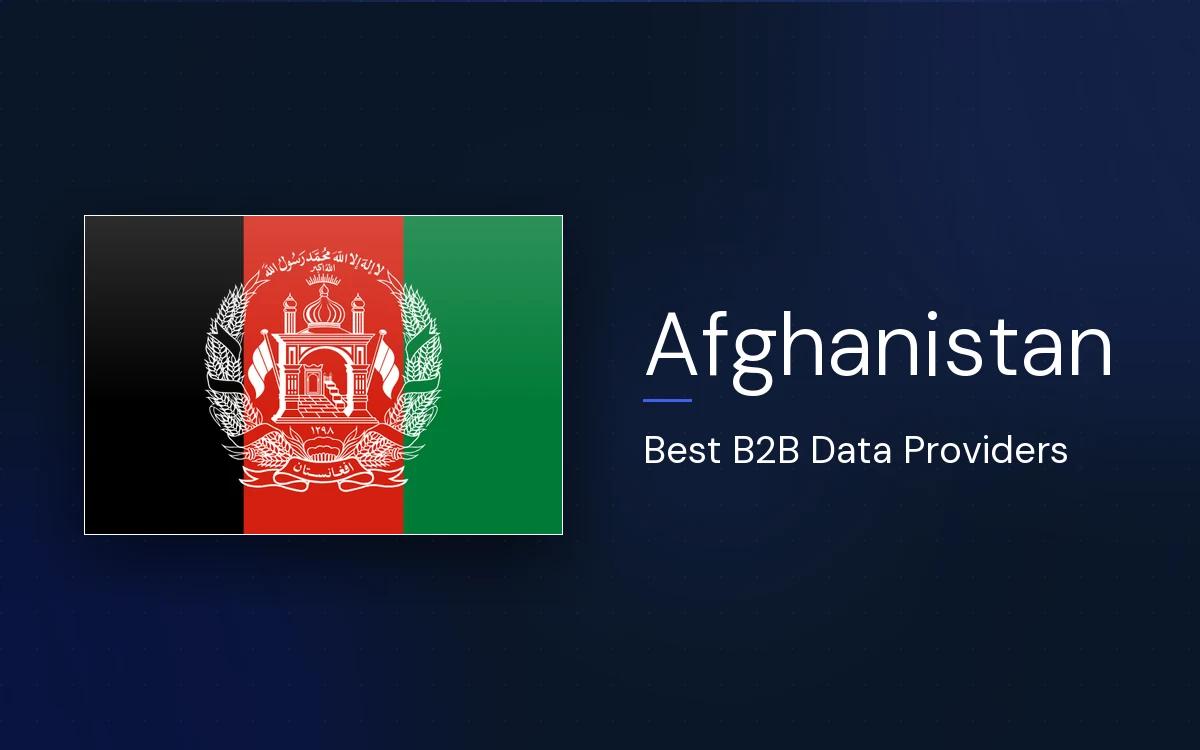 6 Best B2B Data Providers in Afghanistan in 2026