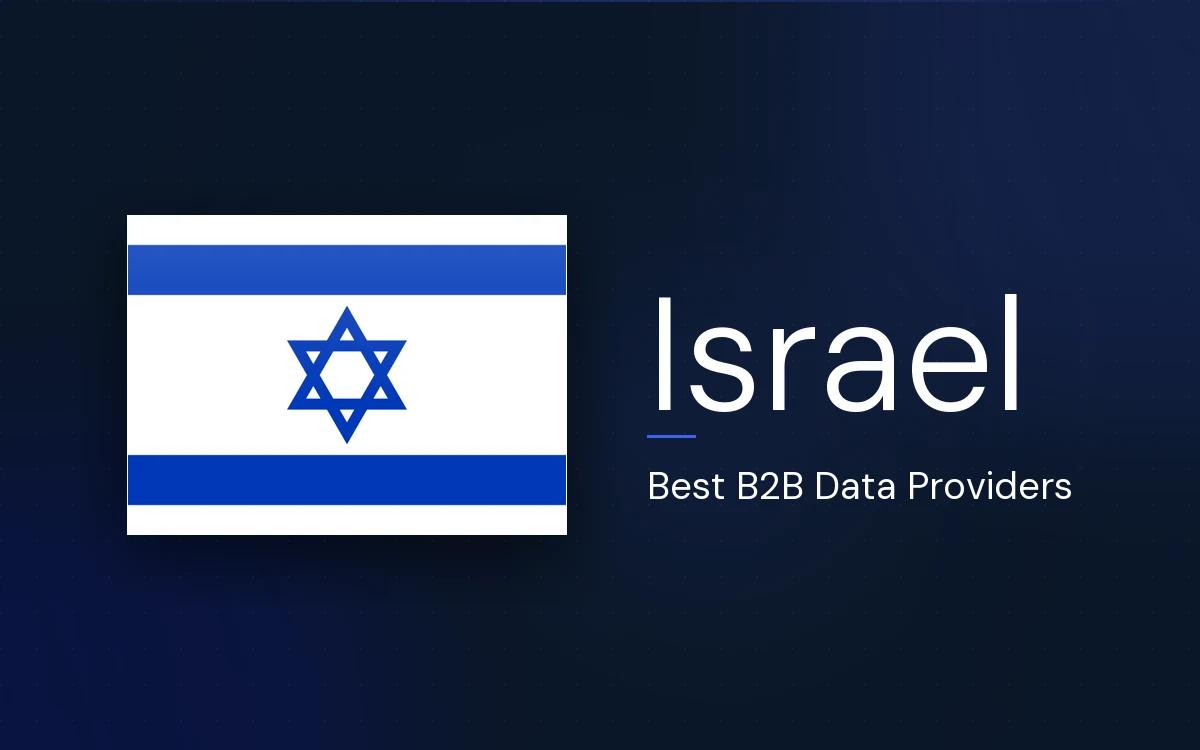 8 Best B2B Data Providers in Israel in 2026