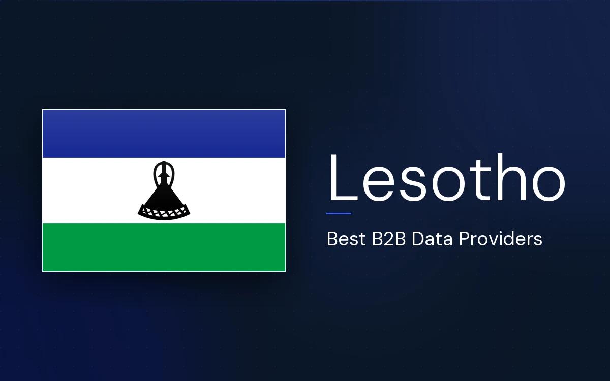 6 Best B2B Data Providers in Lesotho in 2026