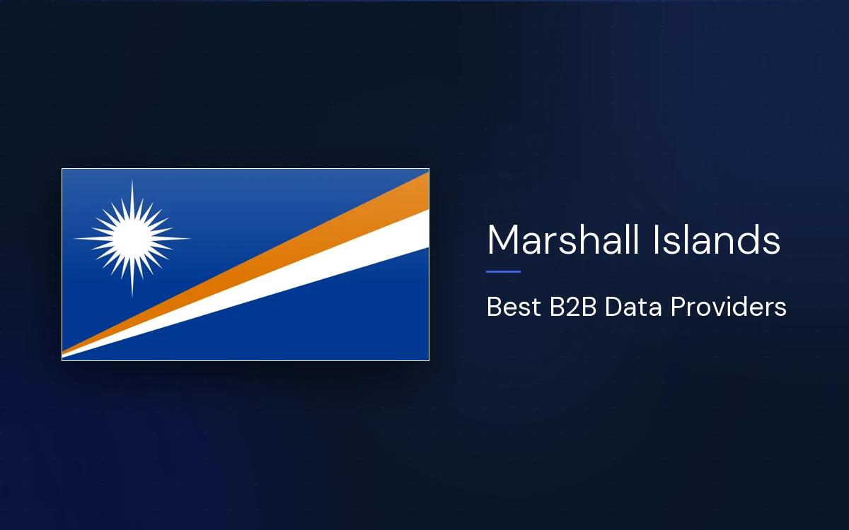 6 Best B2B Data Providers in the Marshall Islands in 2026