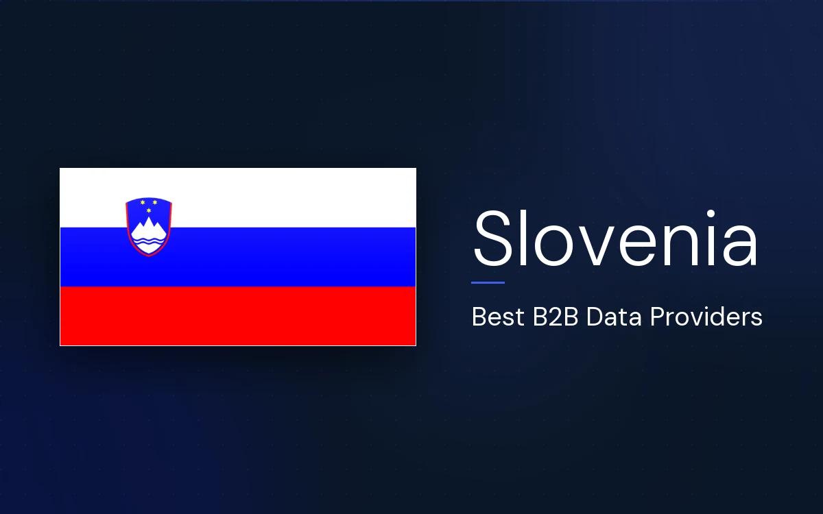 6 Best B2B Data Providers in Slovenia in 2026